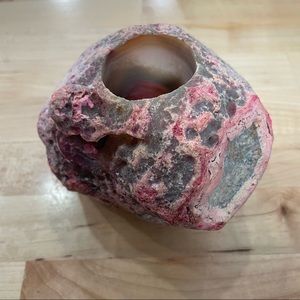 Pink Geode Pencil Holder